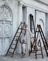 Gauri By Afsana Rayon With Embroidery Work Top With Bottom Dupatta